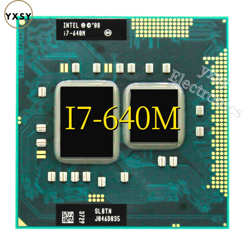 ھ i7-640M μ Ʈ CPU SLBTN i7 640M  G1 / rPGA988A  ھ   35W 2.8Ghz 4MB ĳ